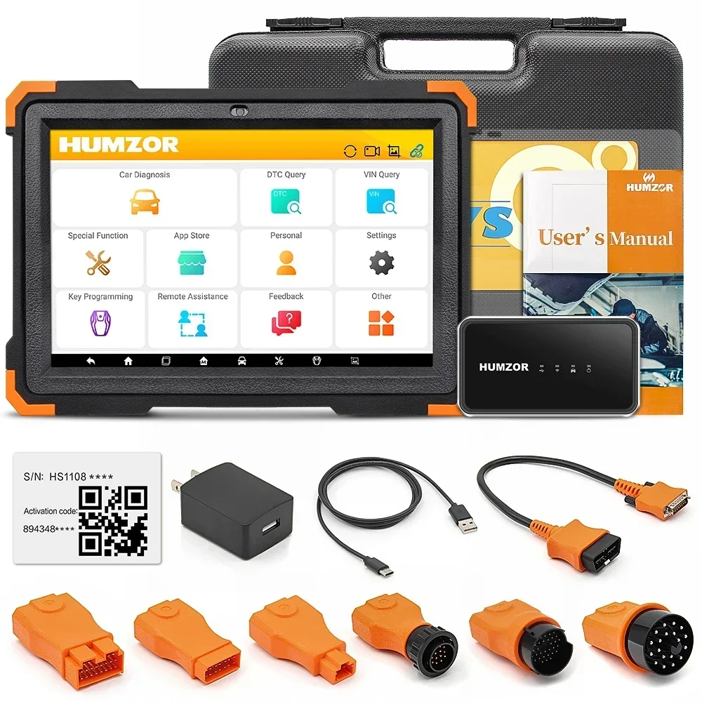 Humzor NexzSYS NS 366S Full system Scanner OBD 2 OBD2 Car Diagnostic Tool TPMS 17 Reset ECU Key Programmer PK Thinkdiag