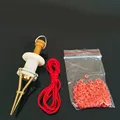 1 juego y 100 piezas de anillos