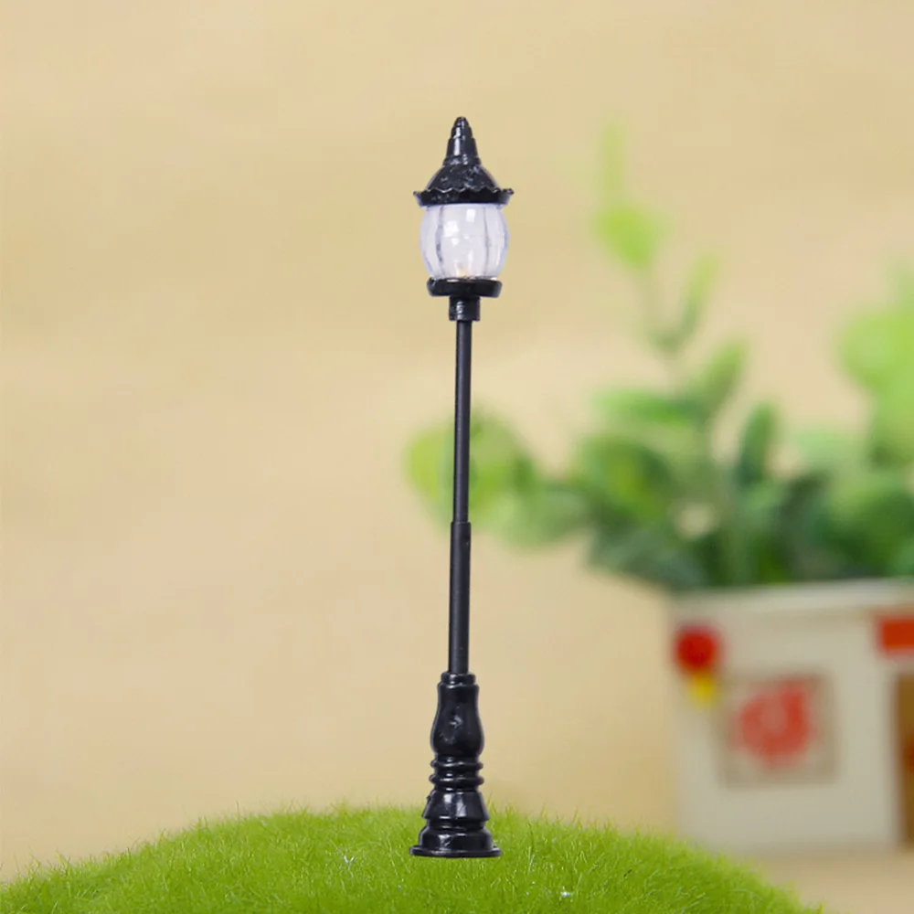 2szt 12V Miniaturowa lampa kolejowa Model świecące światło Zabawki Architeture Materiały budowlane Diy Model Making dla Dioramy