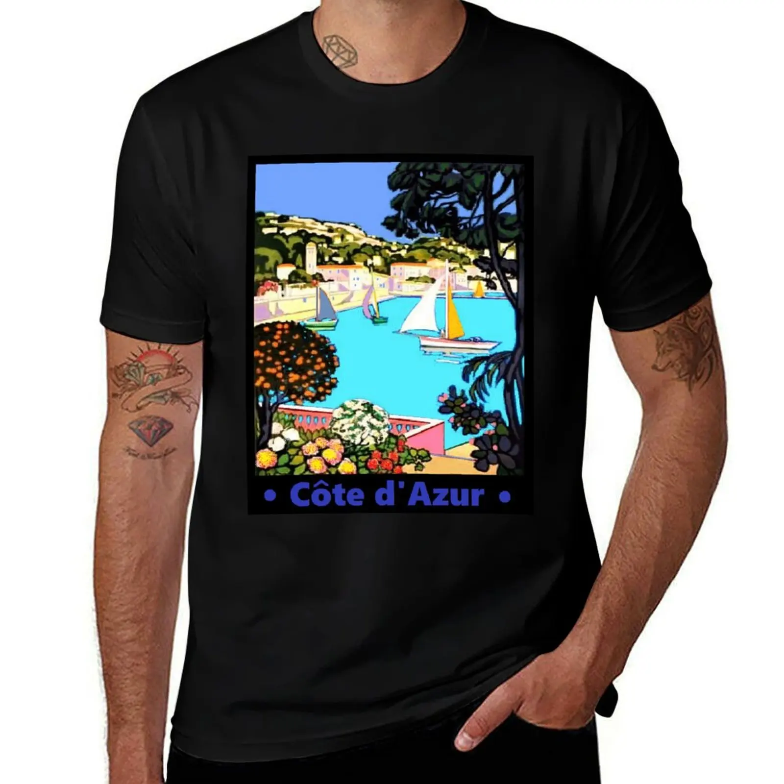 

Cote d'Azur T-Shirt essential t shirt funny t shirts dark humor