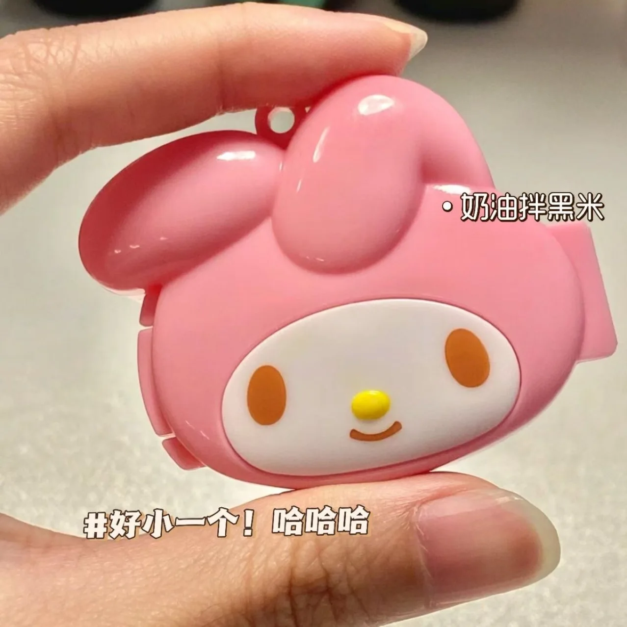 Sanrio Storage Box Melody Medicine Box Mini Small Cute Earrings Necklace Desktop Storage Portable view 4
