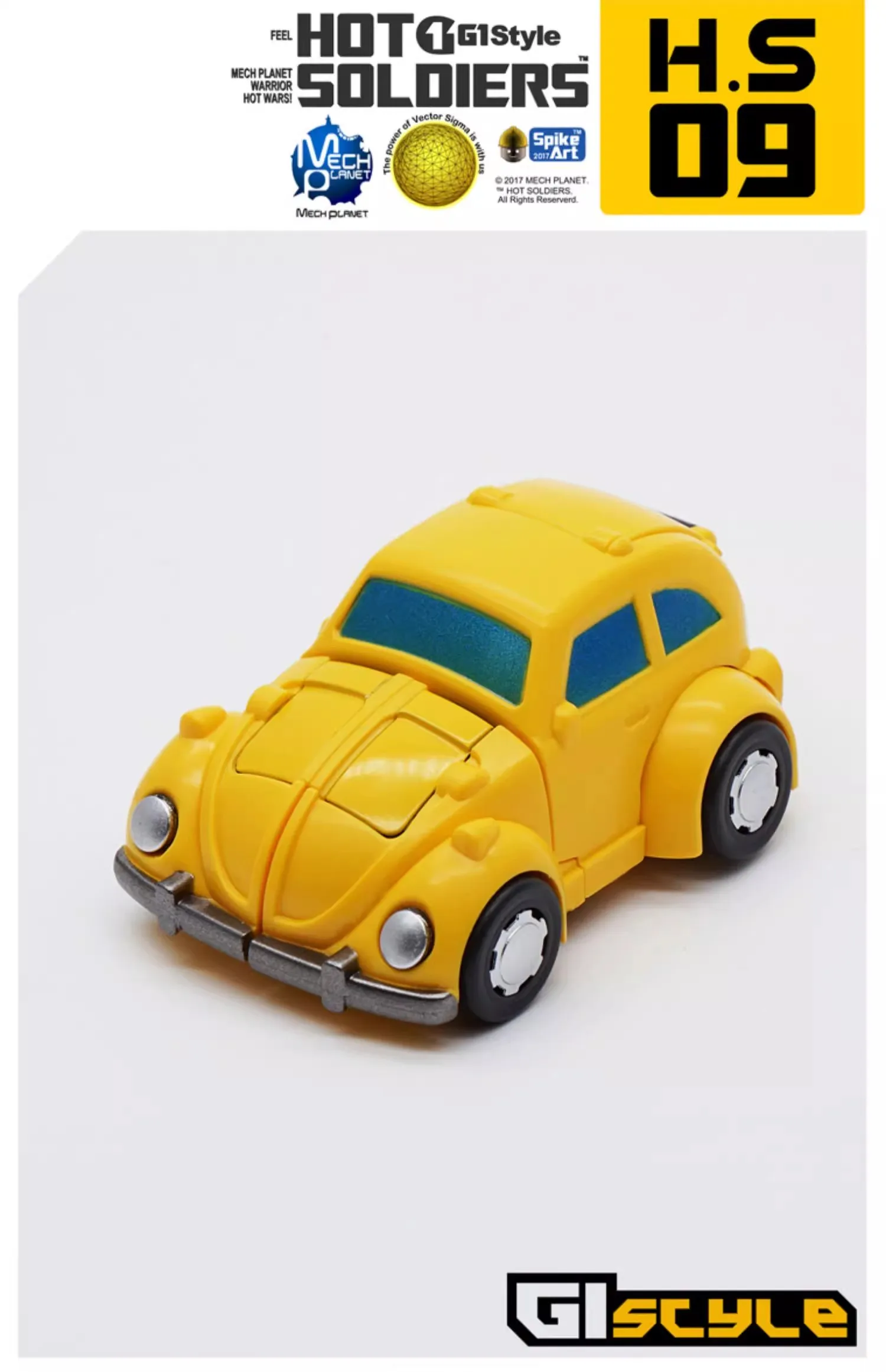 MFT Yellow Bee HS09 HS-09 Transformation Mini Pocket War Series Anime G1 Action Figure Model Kids Collection Deformed Toys Gifts