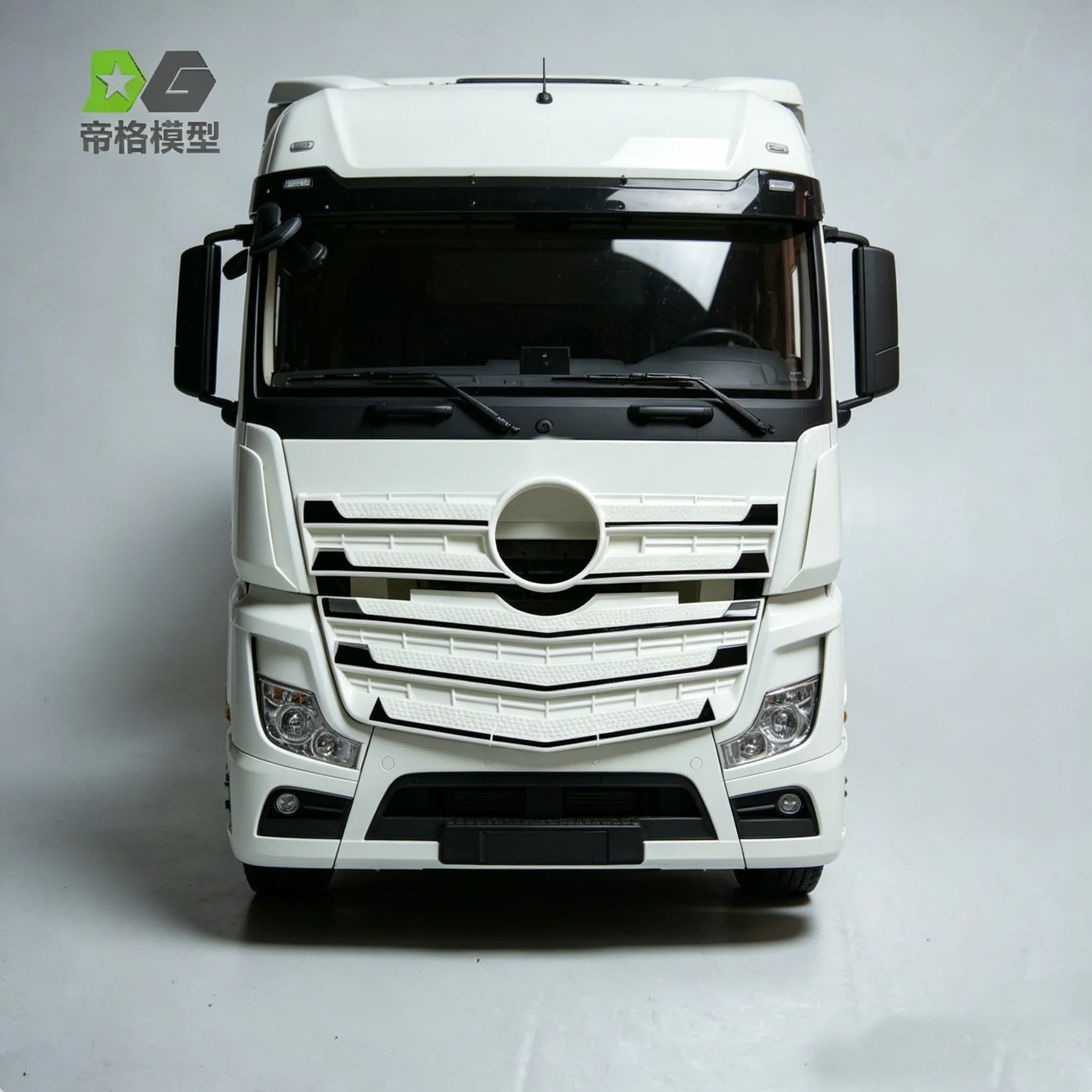 Pegatina Metálica para Rejilla de Entrada de Aire Frontal RC 1/14 para Camión Volquete Tamiya, Remolque, Camión SCANIA, MAN, VOLVO, Piezas DIY
