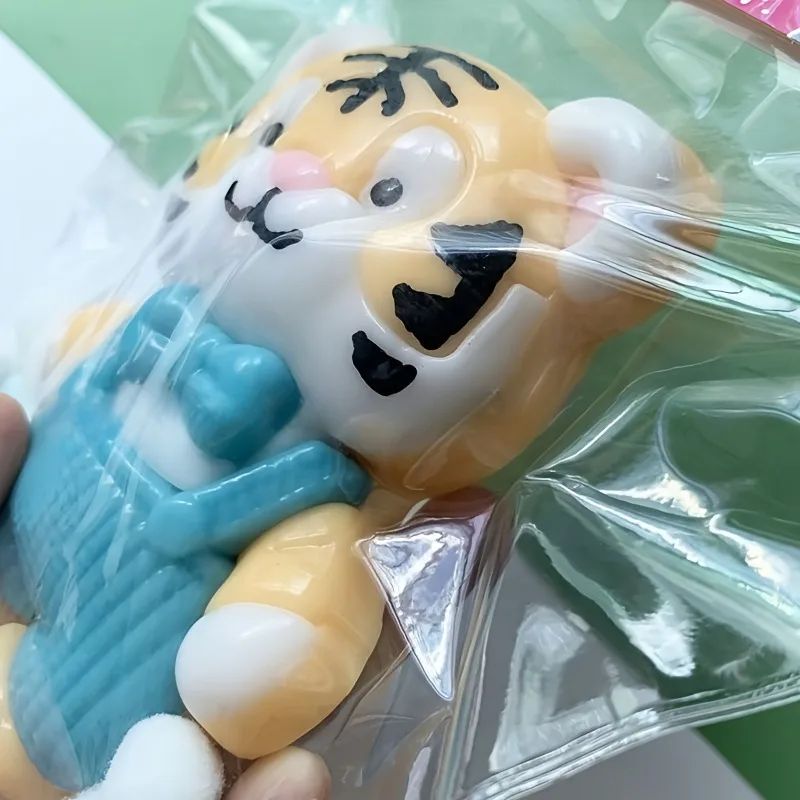 Squishy Antistress Big Tiger Fidget Toys Cute Animals Squeeze Toy Simulated Animal Stress Relief Toys for Girls Christmas Toys