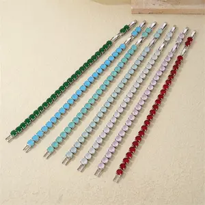 MxGxFam-18 k Altın Kaplama, Toz Bilezik Seramik Kadınlar için, Çok Renkli, Takı, Moda, Promosyon, 20 cm × 6 mm En çok satılan 12 bilezik, altın ve 18 - №12