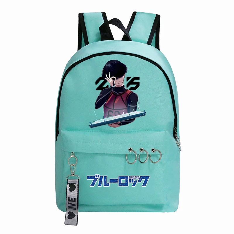 

Anime Blue Lock Isagi Yoichi Backpack Students Girls Boys Schoolbag Women Men Fashion Travel Backpacks Outdoor Sport School Bags