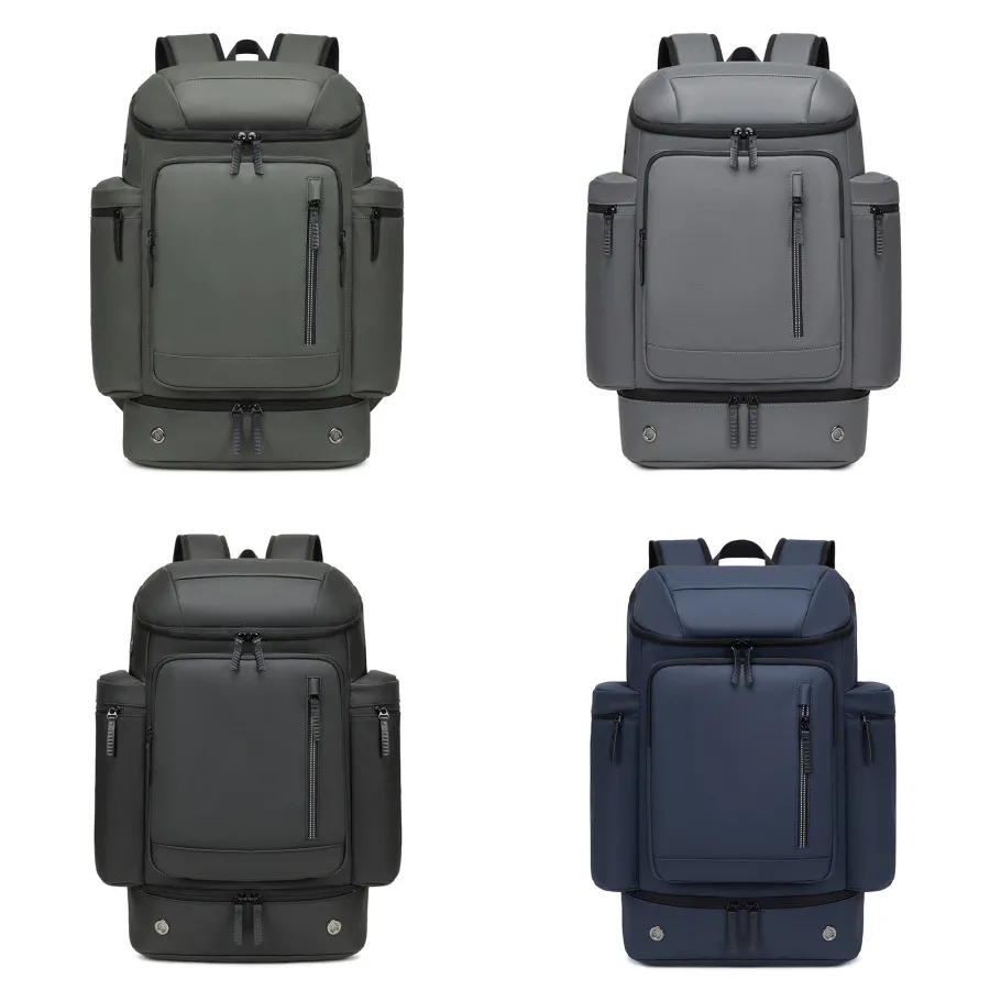 

【New style】Business backpack Men's multi-function backpack Large capacity travel schoolbag Dry and wet separation 'Computer wat