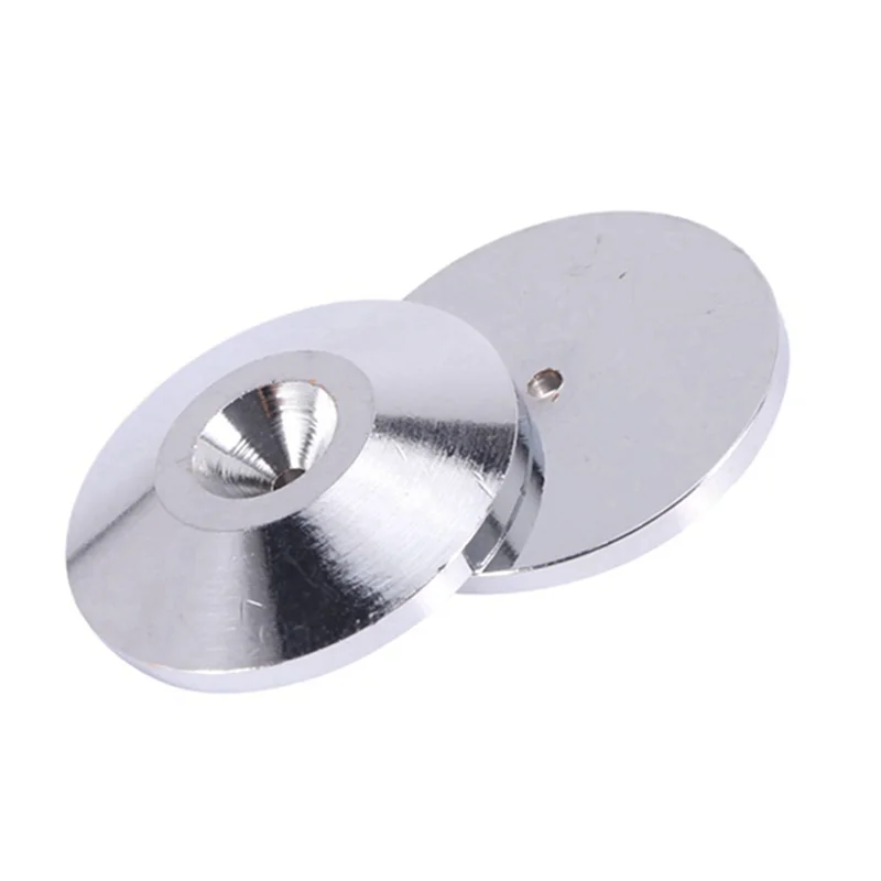 【nueva-lista】-24-uds-almohadillas-de-puas-de-cobre-puro-para-altavoz-caja-de-altavoz-de-alta-fidelidad-soporte-de-suelo-de-aislamiento-pies-base-conica-almohadilla-para-zapatos-plateado