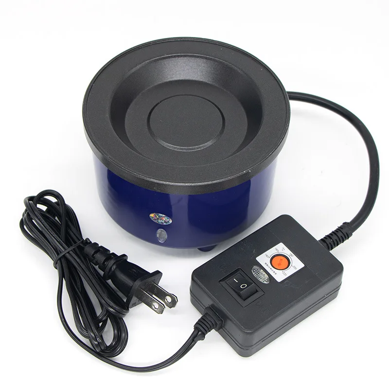 NL102 200W High Power Hair Glue Furnace 140℃-220℃ Temperature Adjustable Hot Melting Pot Aluminum Alloy Heating Device