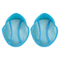 2 Pcs Hard Hat Sweatband Liners Safety Insert Blue Lining Skull Caps for Men Man