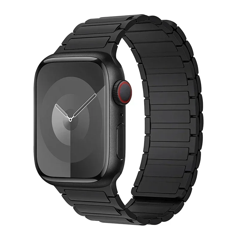 Magnetische lus voor Apple Watch-banden 44 mm 40 mm 49 mm 45 mm 41 mm 38 mm siliconen armband iWatch-serie 9 8 7 6 5 4 3 Se ultra 2 band