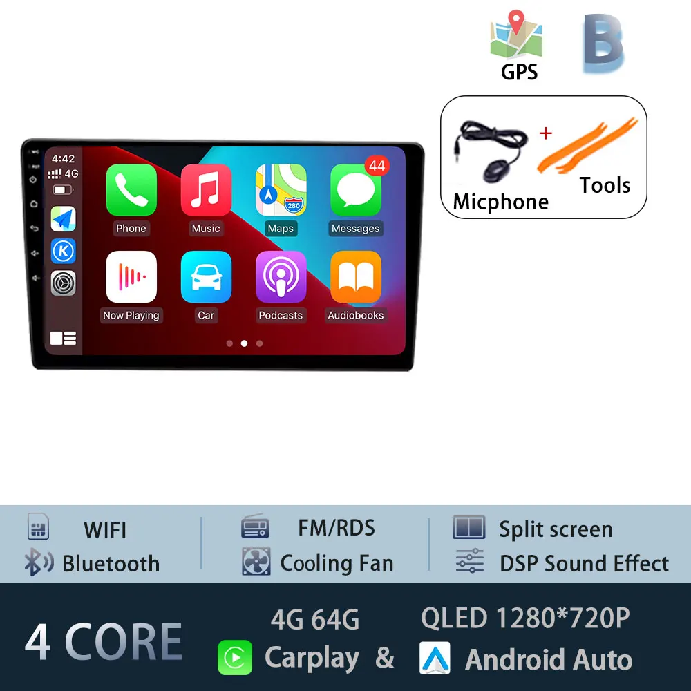 Voor Hyundai Azera 2006-2010 Android 15 Carplay Auto Radio Recorder Multimedia Speler Geen 2din GPS Navigatie Auto accessoires