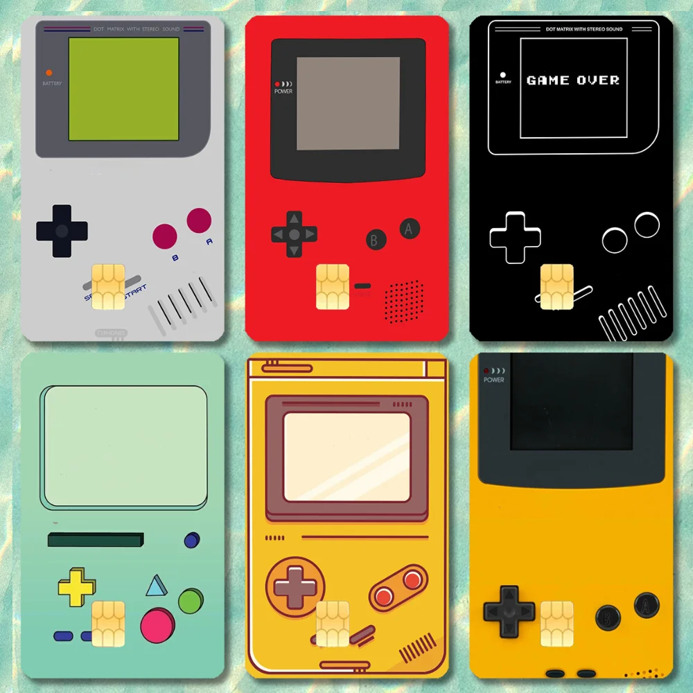 

Game consoles B-Boys Stickers Credit Visa Debit Bank Charge Card Bus Metro Waterproof Sticker Decal Decoration