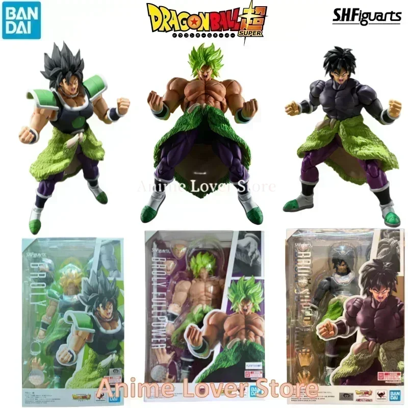 100%-Original Bandai SHFiguarts SHF Dragon Ball Z Dragon Ball SUPER Broly Son Gokou Gogeta Super Saiyan Anime Action Figure Toy