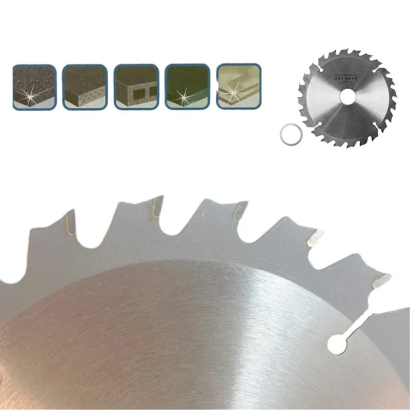 TCT 목재 절단 톱날, 부드러운 목재 절단, 오래 지속되는 원형 톱, 125mm, 140mm, 24 톱니