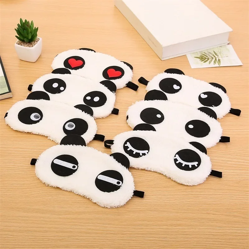 Plush Panda Face Eye Mask Travel Sleeping Soft Sale,Eyeshade Eyeshade Portable Sleeping Cover,Cute Design Fashion