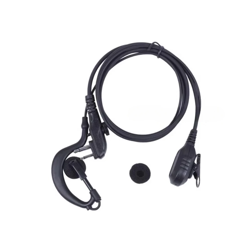 Adapt  For HYTERA TC508 BD500 PD562 PD502 TD510 Walkie-talkie Comfortable Ear-hanging Iron Clip Earphone Wire Headset