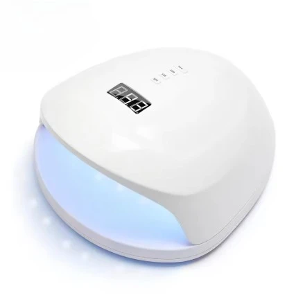 

60 Вт светодиодная лампа для отверждения ультрафиолетовым освещением, портативная беспроводная сушилка для ногтей, беспроводная перезаряжаемая ультрафиолетовая лампа