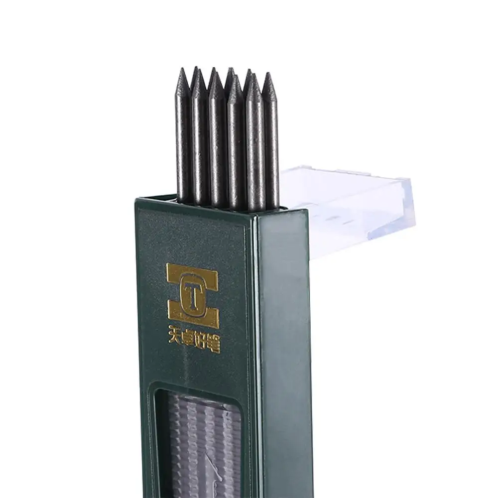 

Ручка длиной 120 мм, автоматические карандаши для письма, черные студенческие канцелярские принадлежности HB/2B, механический стержень для карандашей для школьных принадлежностей