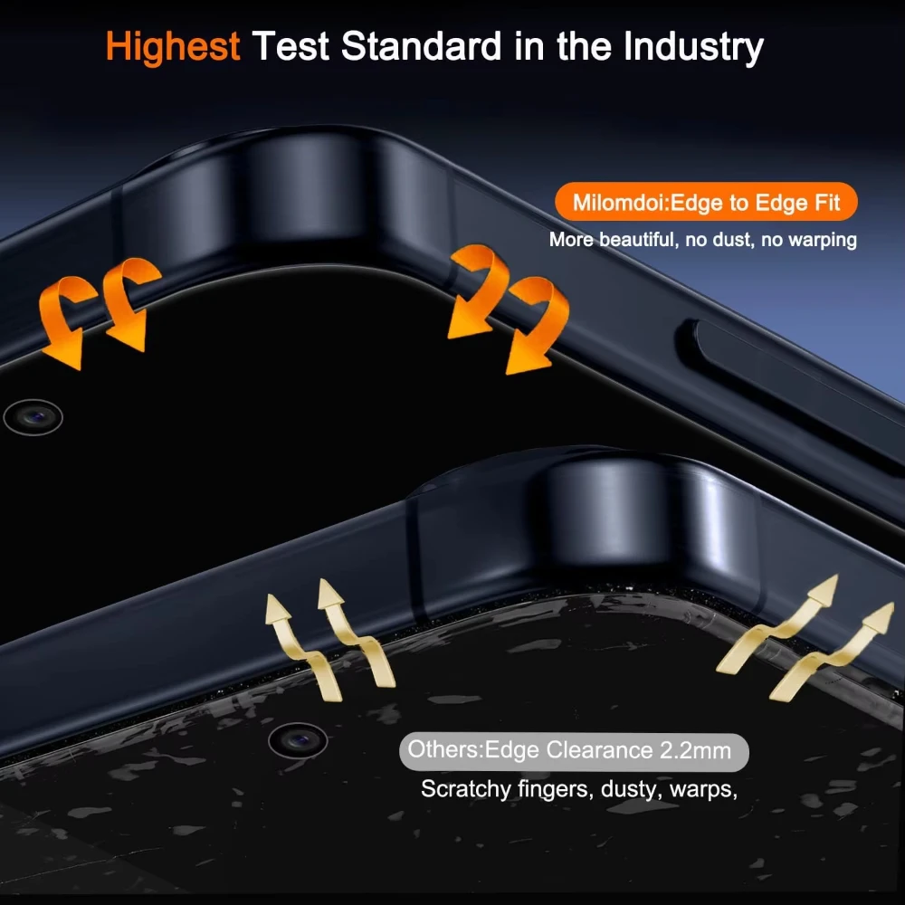 NNBILI 2-4 قطعة آيفون 17 برو ماكس واقيات شاشة الخصوصية آيفون 16 11 12 13 14 15 برو ماكس زائد مكافحة التجسس الزجاج المقسى