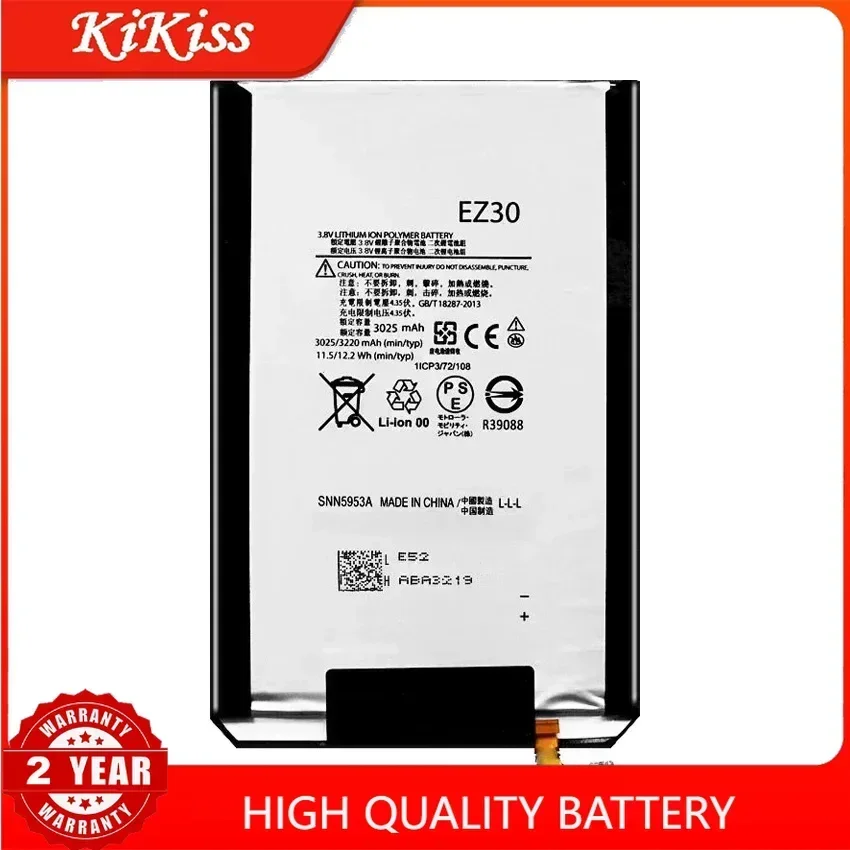 EZ30 Battery 3220Mah for Motorola Nexus 6 Google XT1115 XT1110 Xt1103 For Nexus6 Mobile Phone Bateria