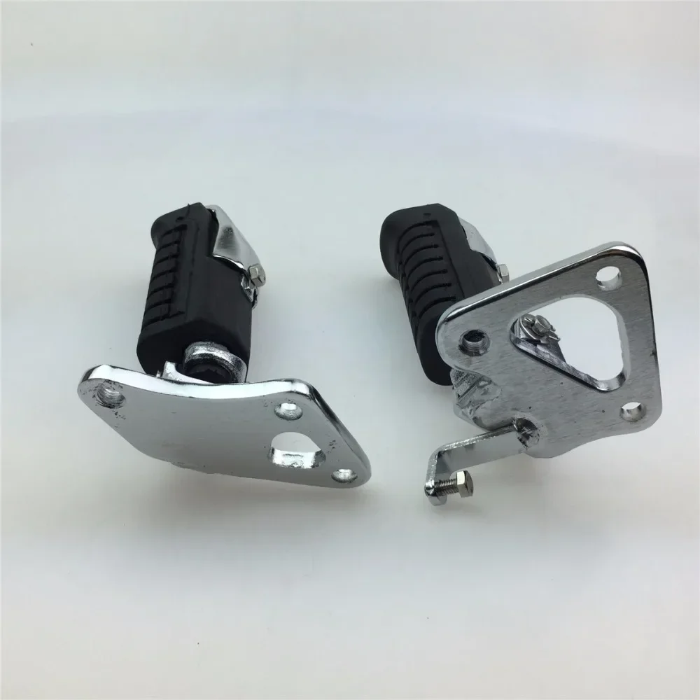 1pair for CA250 Motorcycle Earth Eagle King DD250 150 Motorcycle Front Foot Pedal Universal Accessory