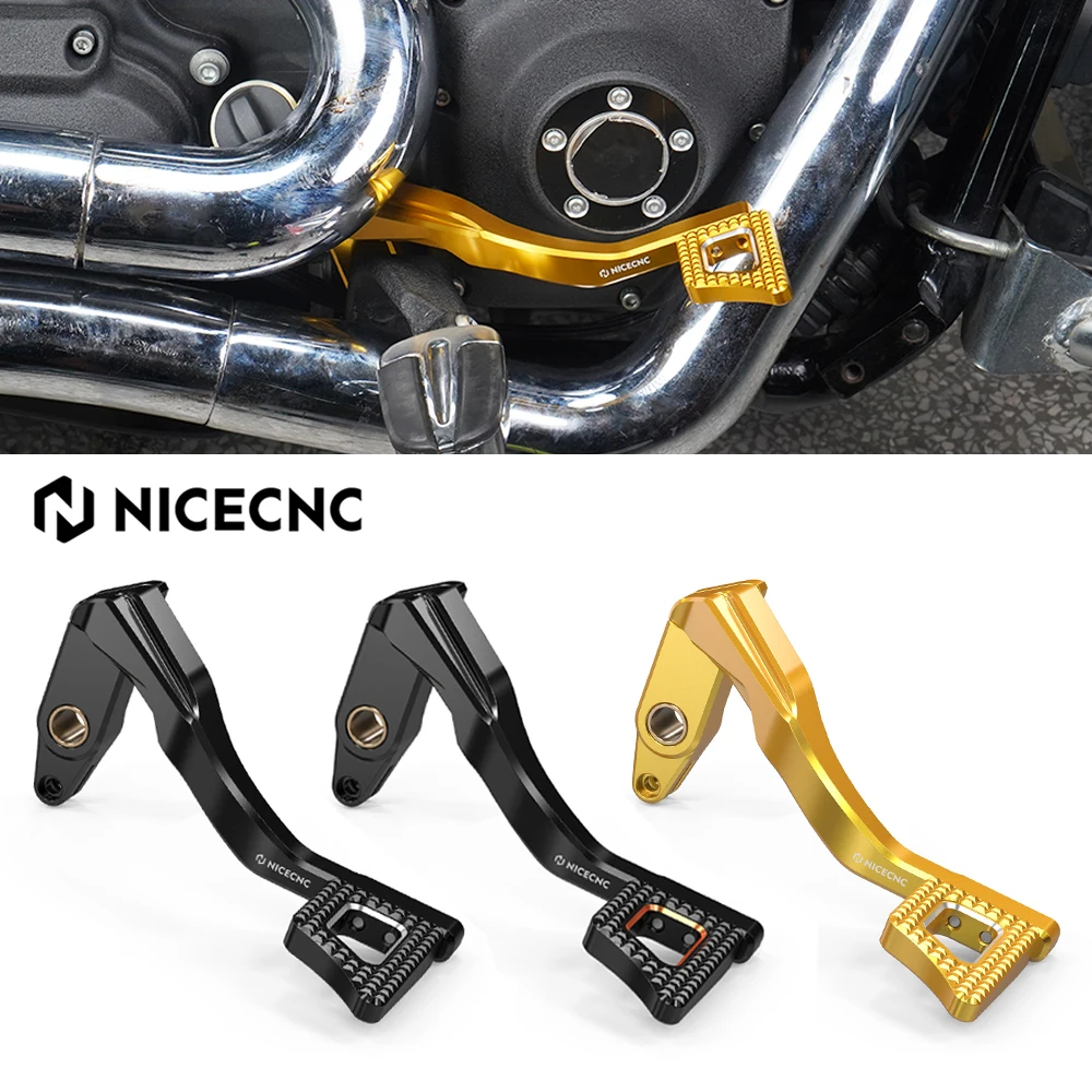 

Rear Brake Lever Pedal For Harley Dyna Fat Bob FXD Low Rider Wide Glide 2006-2017 Street Bob 2006-2012 Super Glide FXD 2003-2012