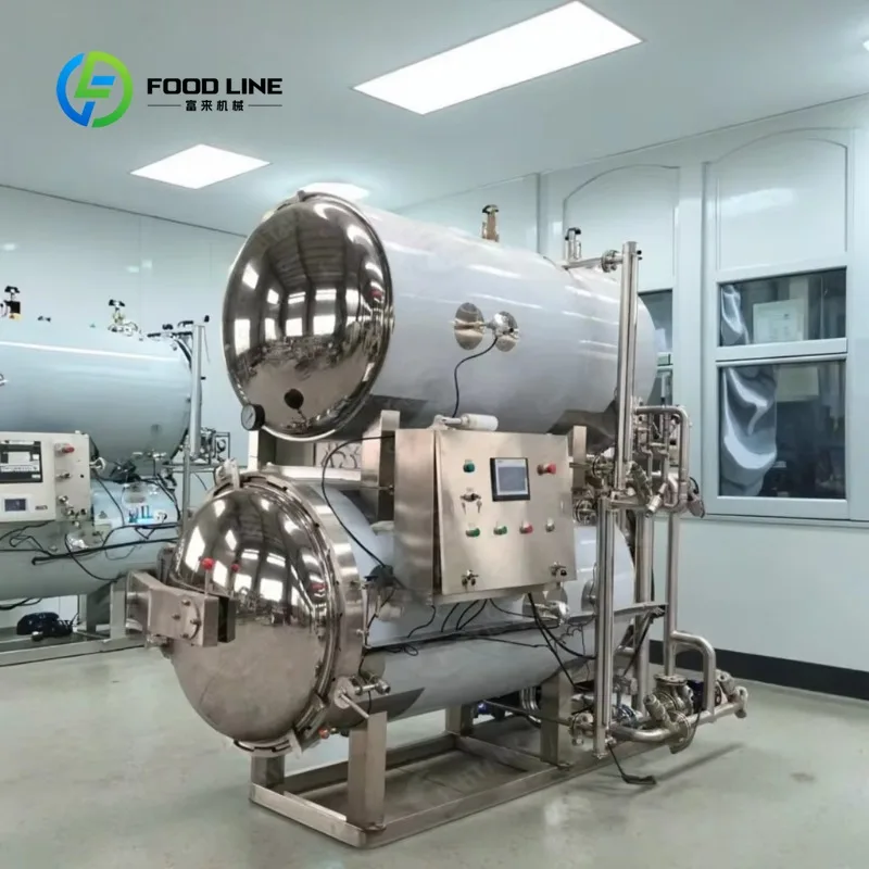 FL Customized Wholesale Automatic Retort Pot & Kettle, Horizontal Sterilization Pot for Glass Jars and Canned Food