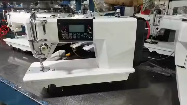 Machine à coudre industrielle automatique à point noué de haute qualité, prix d'usine QK-D4