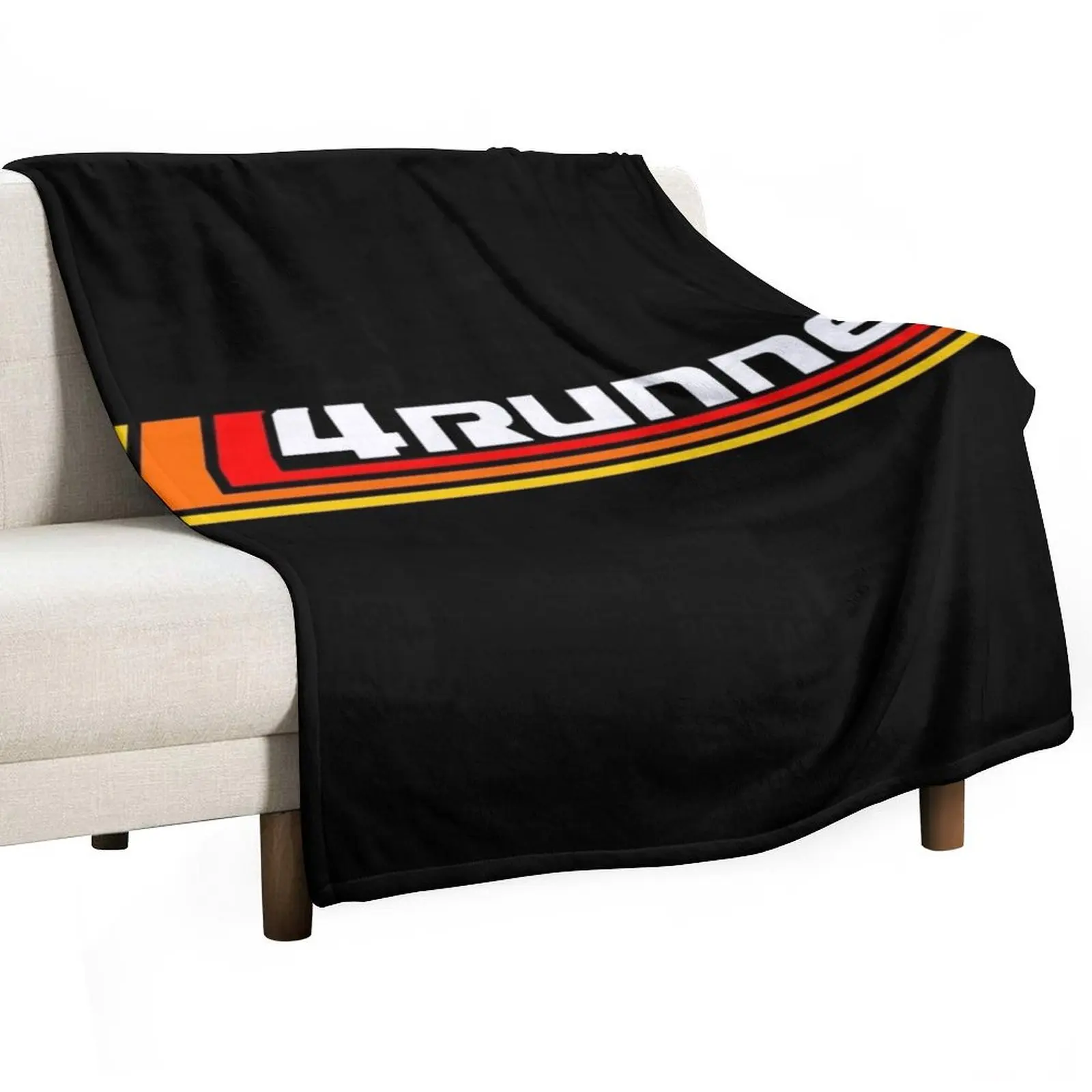 

4 Runner heritage logo Throw Blanket Year Round Soft Comfortable Blanket for Home