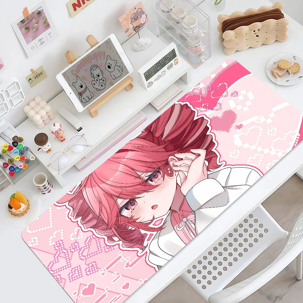 Mouse Teto Girl Pad Anime MousePad Non-slip Lockedge Cute Office Student Gaming K-Kasane Thickened Large Writing Pad Cushion