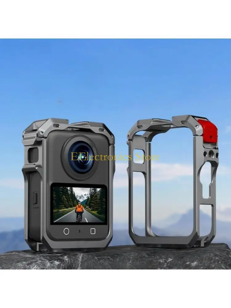 

B03C Shockproof Enclosure Heat Dispersion Housing Shell Sleeve For 360 Degree Imaging Devices With Universal Mounting Thread