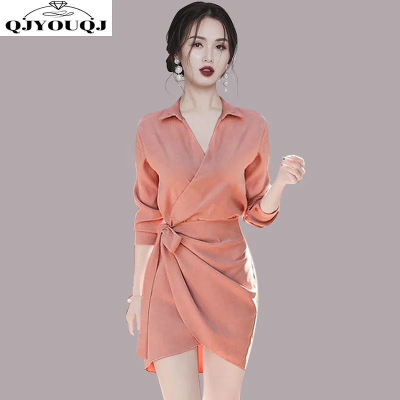 

Fashion Women's Dress 2024 Korean Spring/Summer Celebrity Shirt Women's New Dress Style Goddess Style Age Reducing Skirt