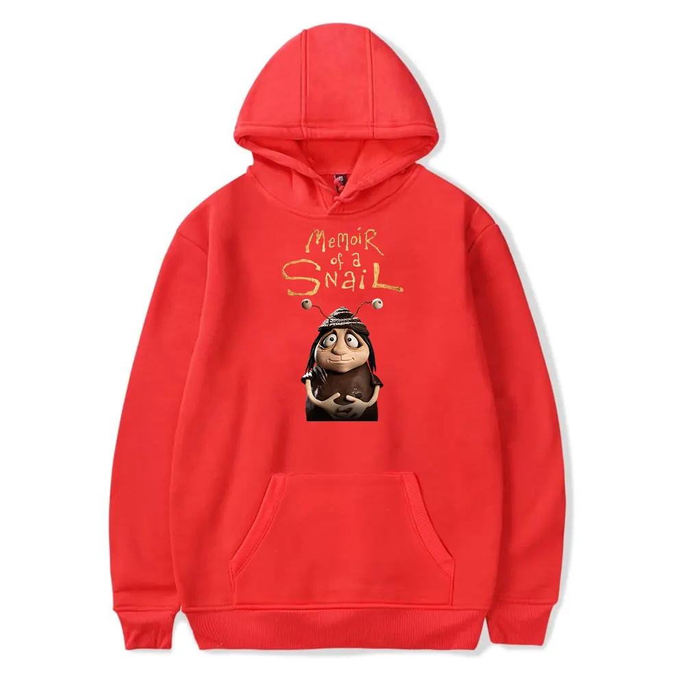 مذكرات الحلزون هوديي ميرش رجل / امرأة الهيب هوب بلوزات طويلة الأكمام مقنعين