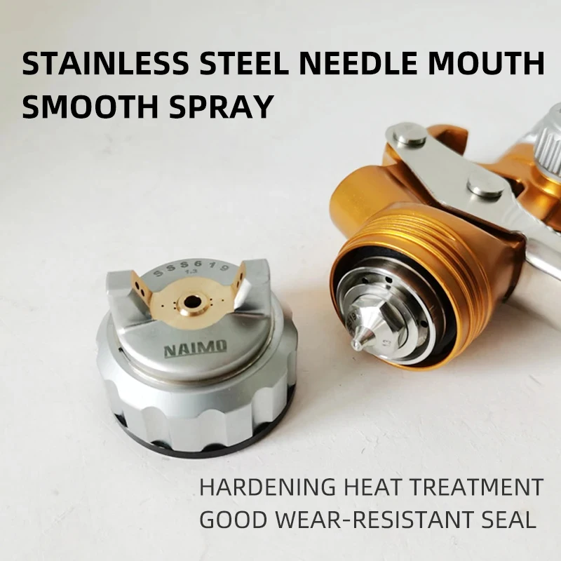 Genuine Monai SSS619 Car  Spray Gun High Atomization Province  Pot Furniture Sheet Metal Pneumatic Top  Paint Grab