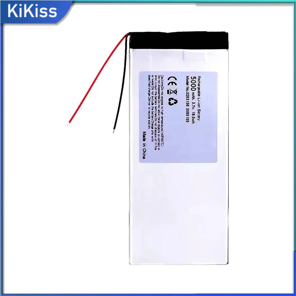 

4800mAh Premium Replacement For 8" Chuwi Hi8 For Windows Tablet 3263156 3565158 Tablet Battery High Capacity Hi8 2 Wires