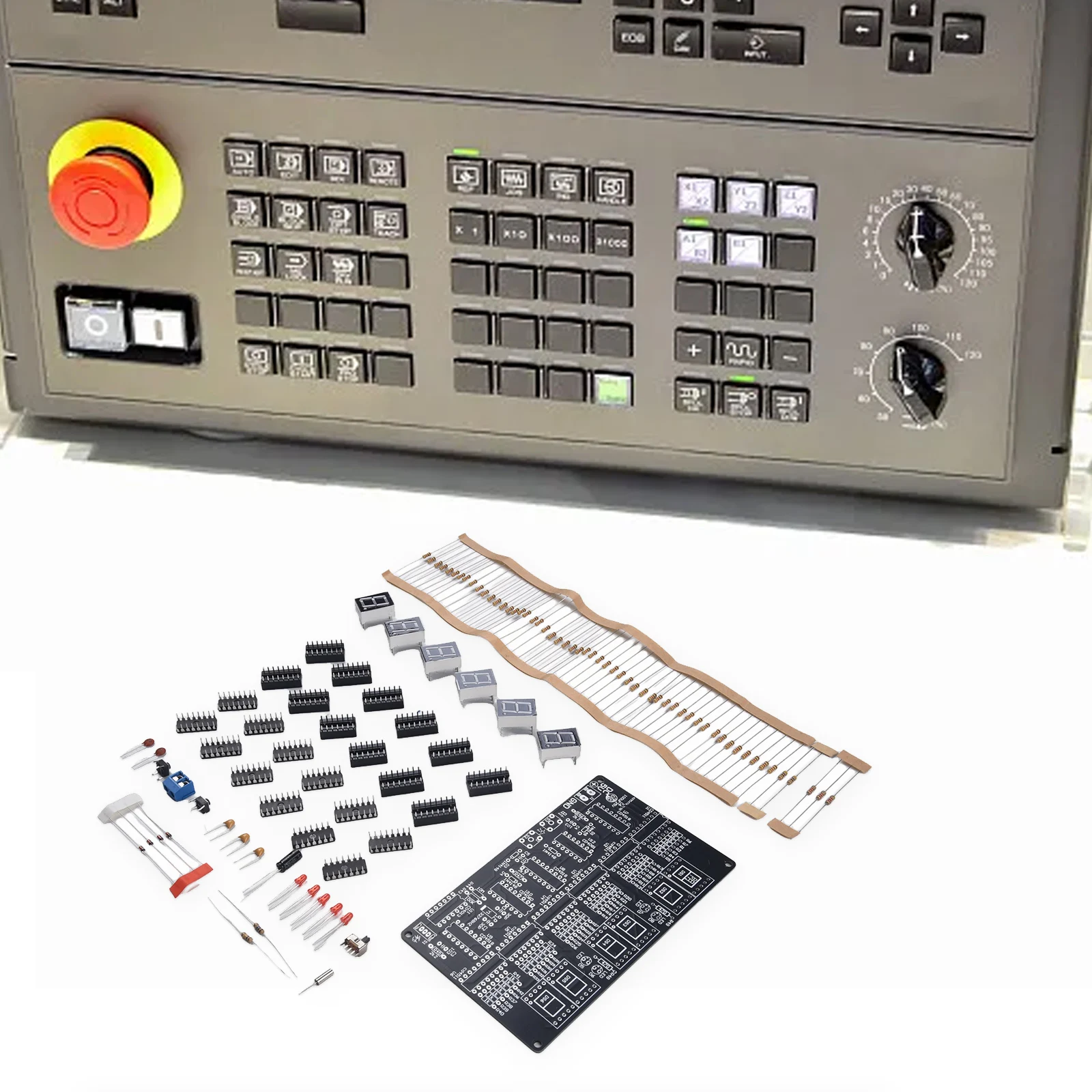 

DC4.5-5.5V 6-bit Digital Circuit Clock Kit For Teaching Training Soldering Parts Herramientas Ferramentas Parafusadeira