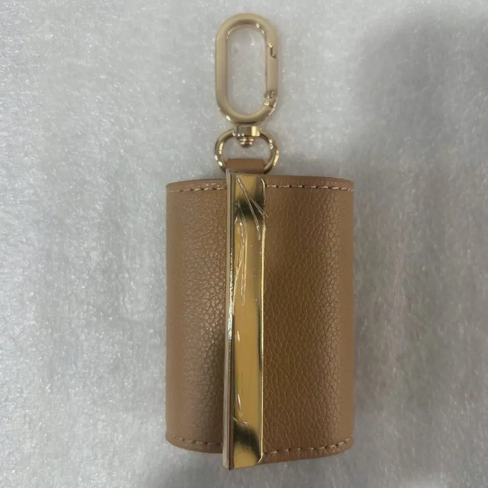 Lightweight Foldable Shopping Bag Keychain Holder Durable Fabric Eco Grocery Pouch Fashion Tote Ornament For Travel Use