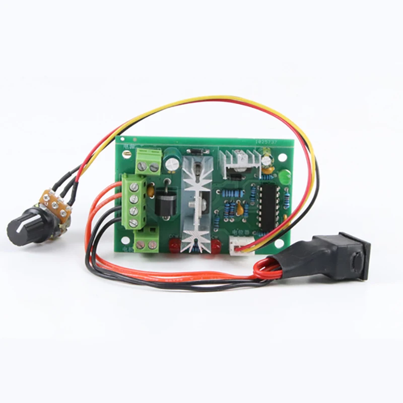 Universal PWM DC Motor Speed Controller, Controle Avançado e Reverso para Micro Motor, CCM2, 10-30V, PLC