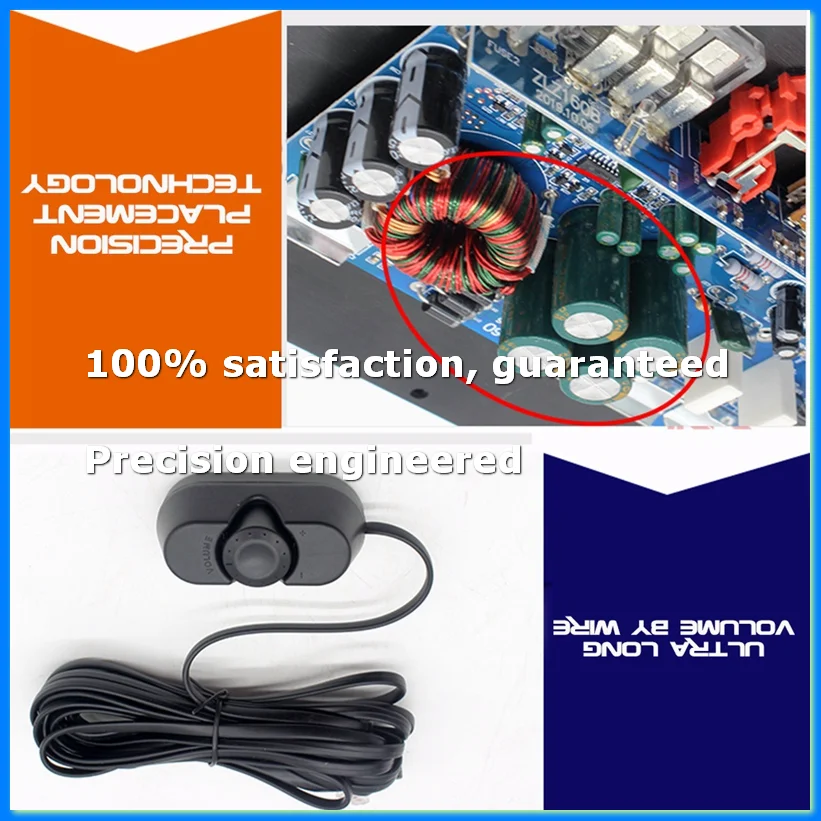 

12V 1500W Mono Car Audio Amplifier Powerful Bass Subwoofer Amplifier Board Player Automotive Amplifier Module-A22U