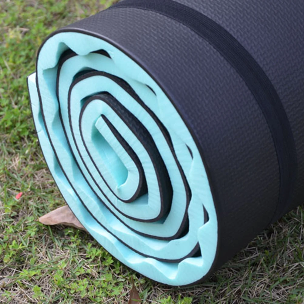 Almohadilla a prueba de humedad para actividades al aire libre, mantas de viaje ligeras para dormir, tienda, estera impermeable, almohadillas Eva dobles realistas para acampar