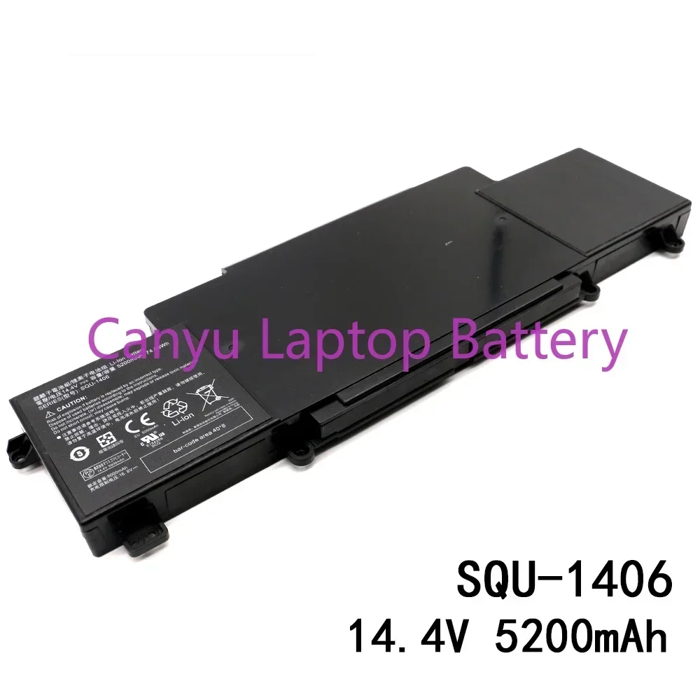 SQU-1406 14.4V 74.88Wh 5200mAh for ThundeRobot 911-E1 911-T2A 911-S2B 911-T1 Chimera CX-9 SQU1406 battery Laptop battery