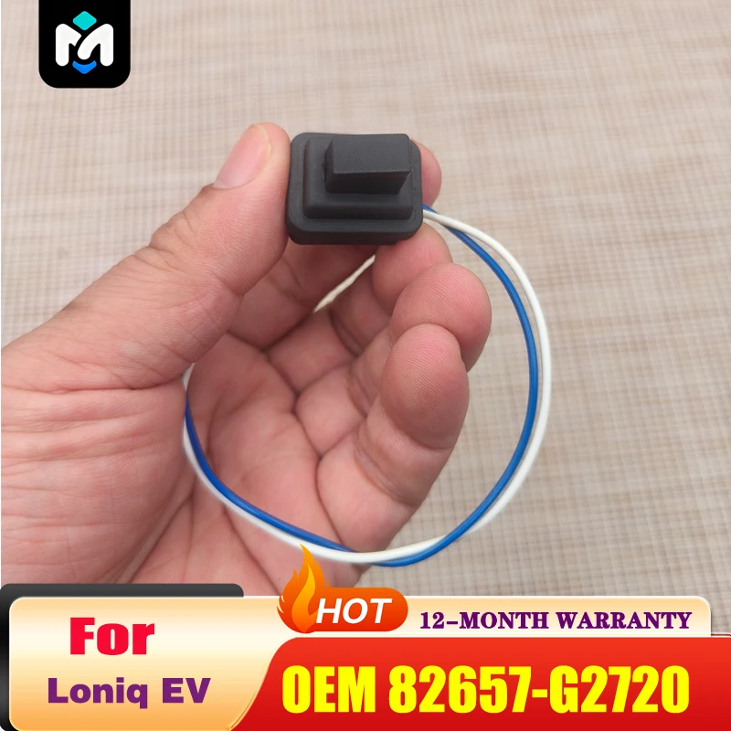 82657-G2720 82657G2720 Exterior Handle Push-Button Switch for Hyu-ndai Loniq EV 2016 2017 2018 2019 2020 Front Left Brand New