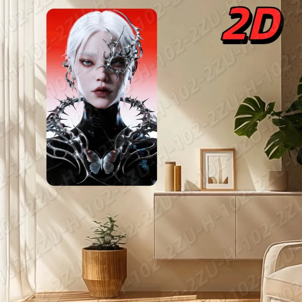 Cyberpunk Metal Wal… - image