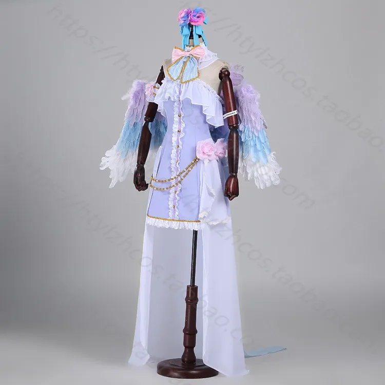 Love cos Mooyiyi cos EliAyase คอสเพลย์เครื่องแต่งกายฮาโลวีนบทบาทเล่นปาร์ตี้การ์ตูนนิทรรศการเกมอะนิเมะเครื่องแต่งกายใหม่