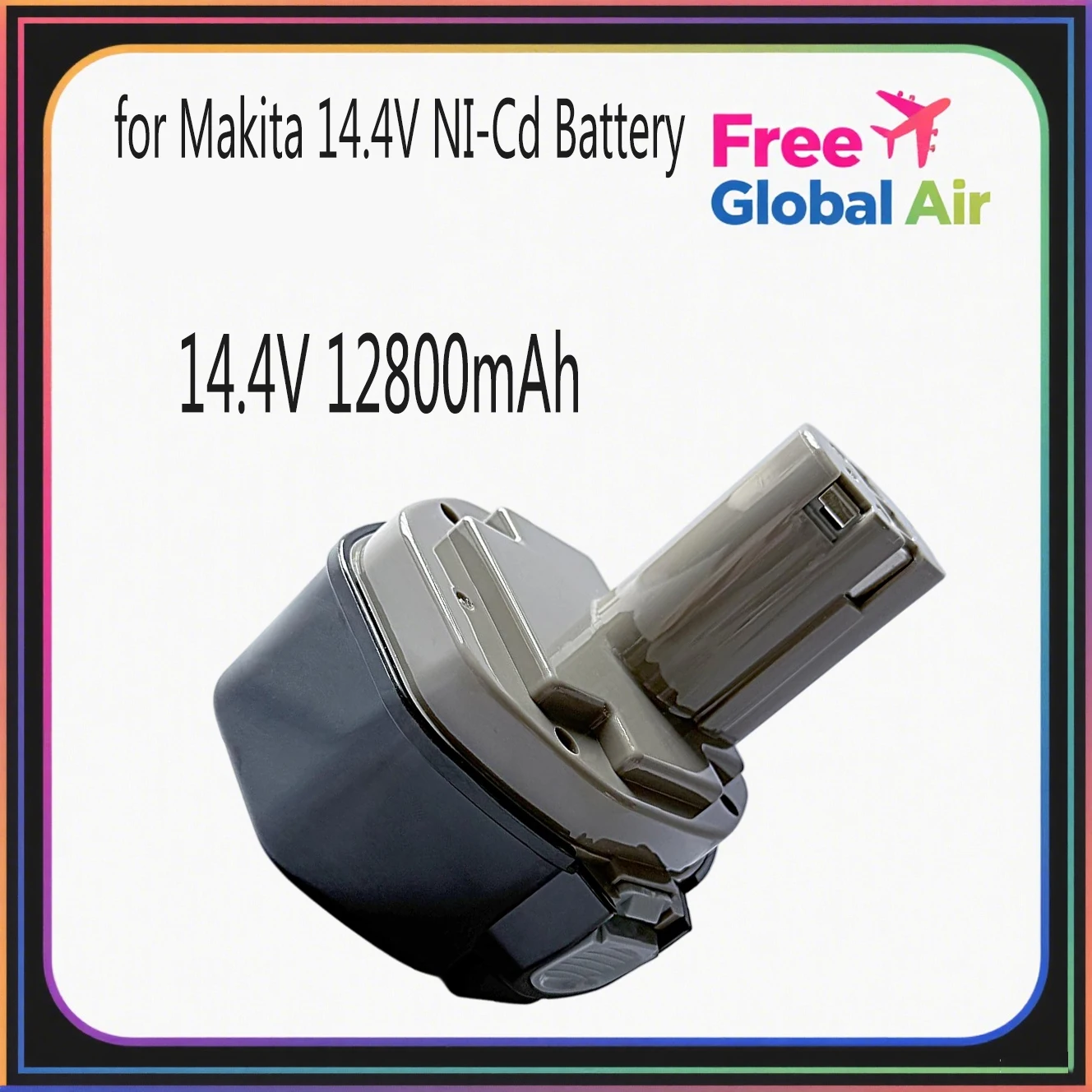 

for Makita 14.4V NI-Cd 12800mAh Replacement Battery for Makita Battery 14.4V PA14 1420 1422 1433 1434 1435 1435F 192699-A