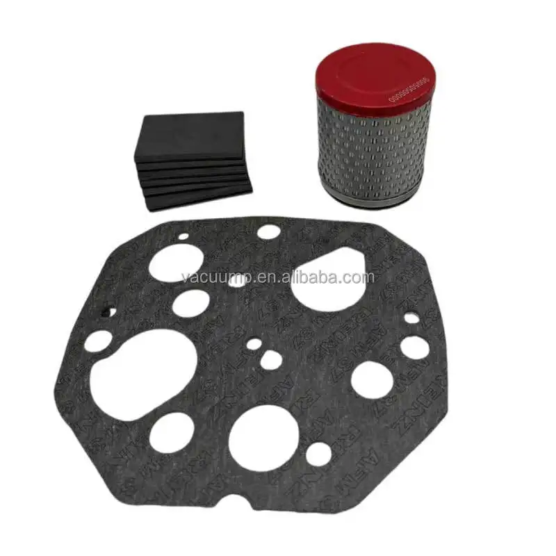 VT DT Service Set Verhaul Kit with Filter Carbon Vanes Gasket Repair Parts for Vacuum Pump