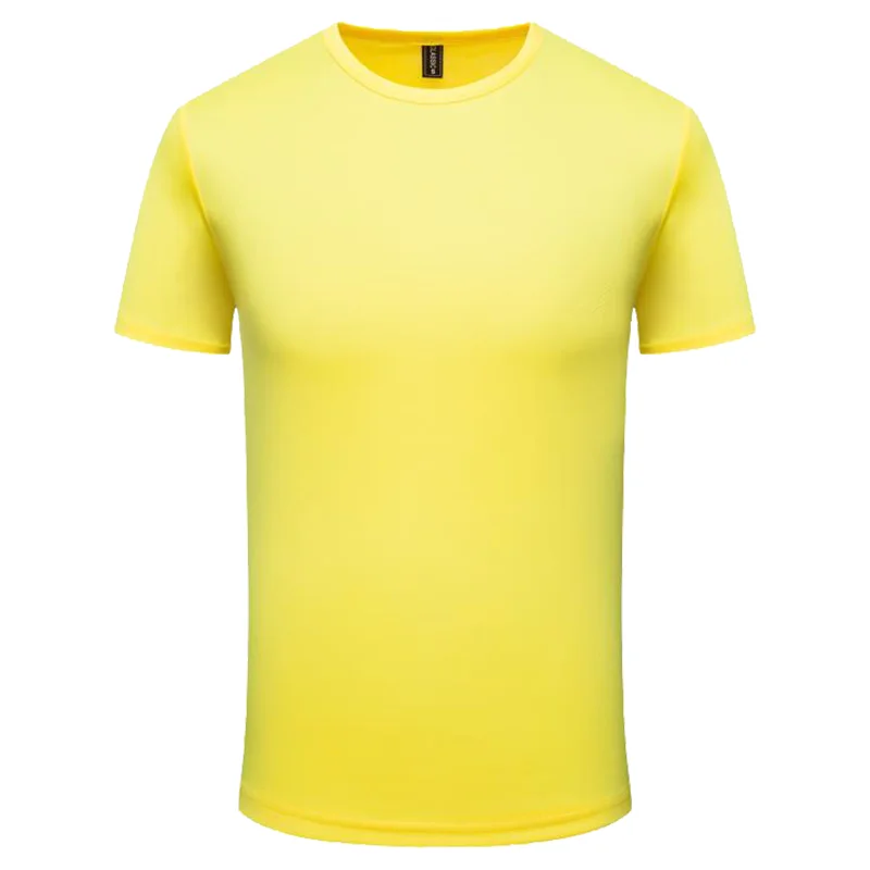 Zomer sneldrogend T-shirt aangepast logo ademend sporttop borduurwerk gepersonaliseerd logo teamactiviteit T-shirt printpatroon