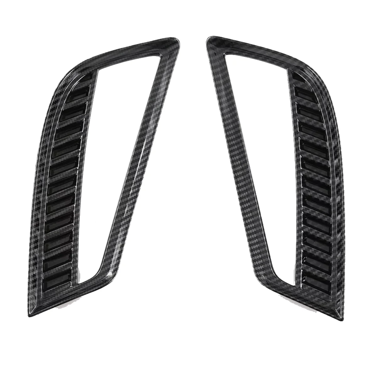 

Carbon Fiber Color Rear Fog Lamp Cover Trim Decorative Rear Fog Light Trim for Dolphin