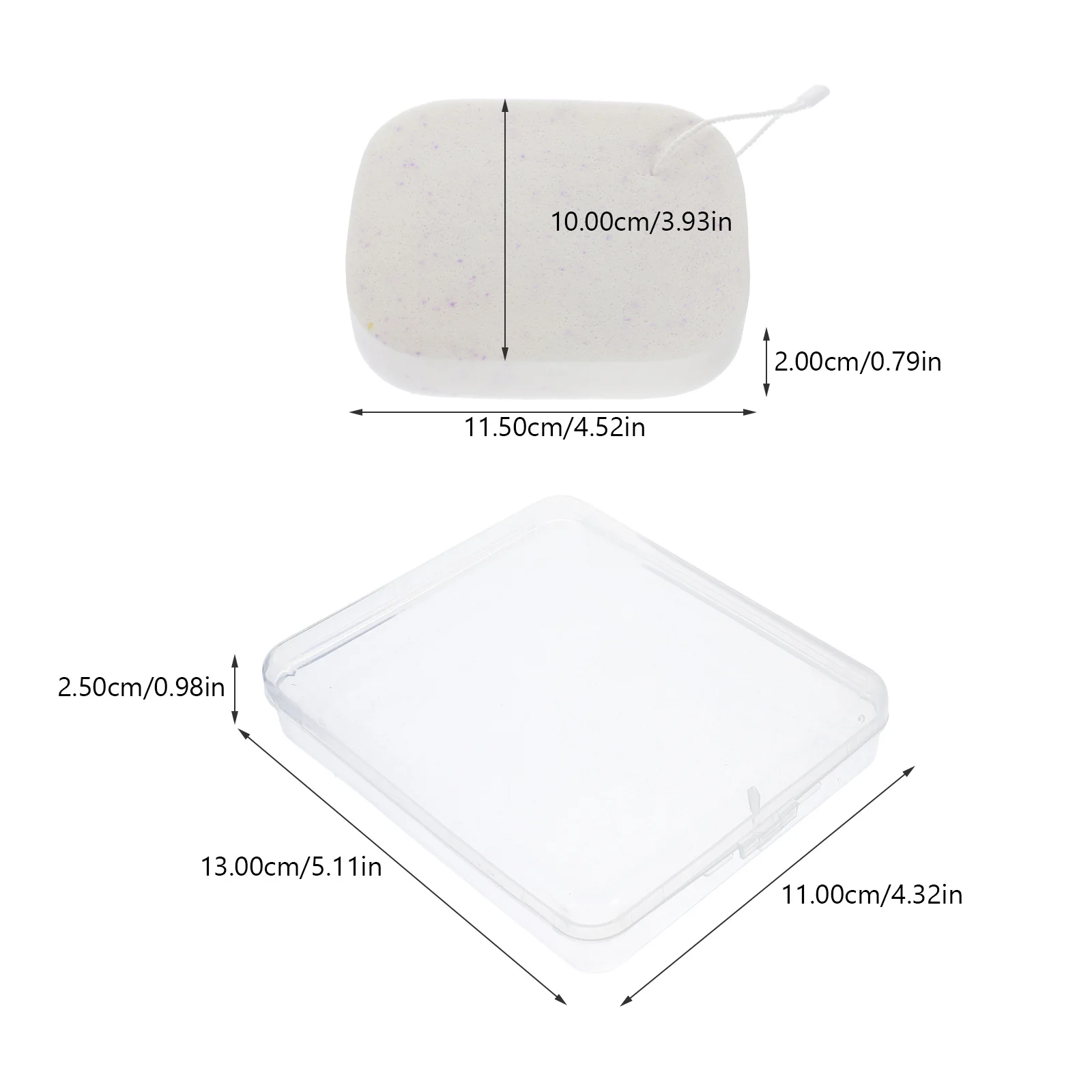 1 Juego 1 Juego de esponja facial suave para limpieza Facial esponjas exfoliantes comprimidas lavado de cara removedor de maquillaje herramienta de cuidado de la piel